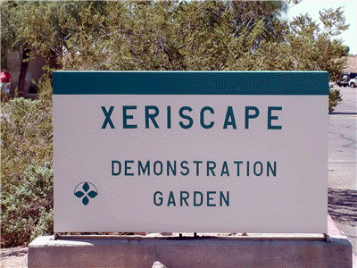 xeriscape sign
